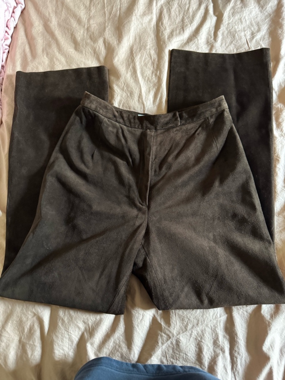 Vintage L.L. Bean Dark Brown Suede Pants